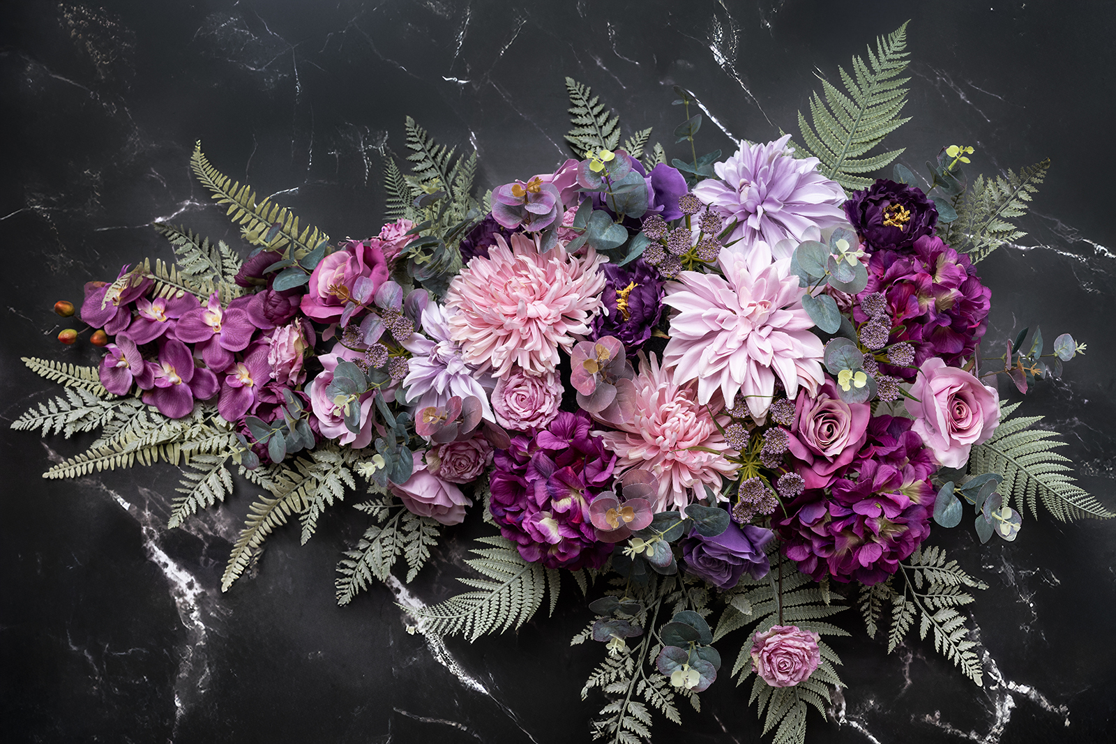 duża kompozycja nagrobna premium